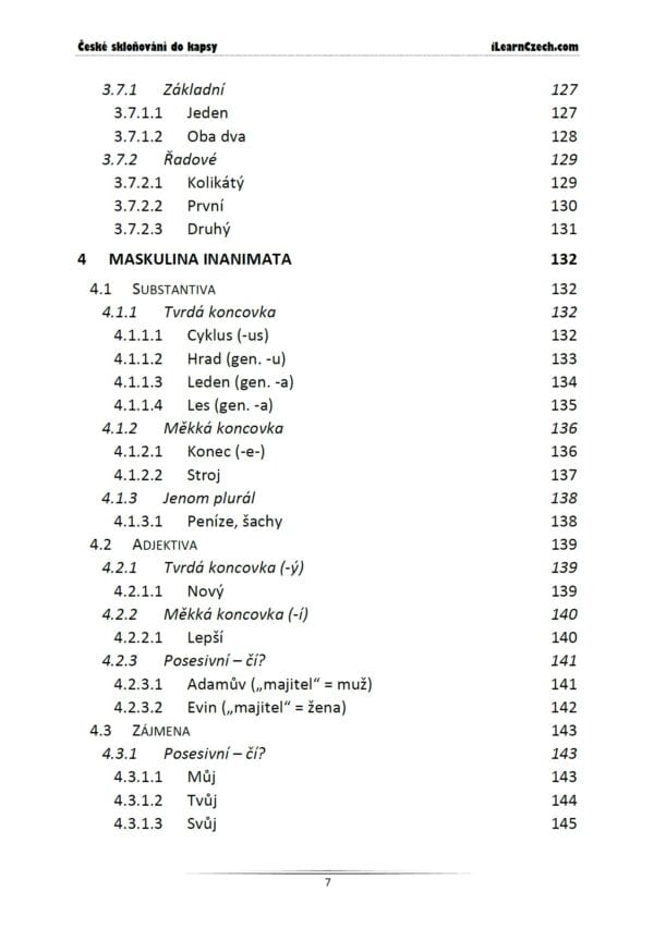 České skloňování do kapsy - Image 6